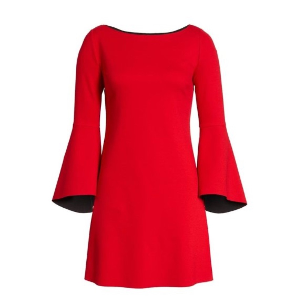 BAILEY 44 Revolve High Born Bell Sleeve Dress Red